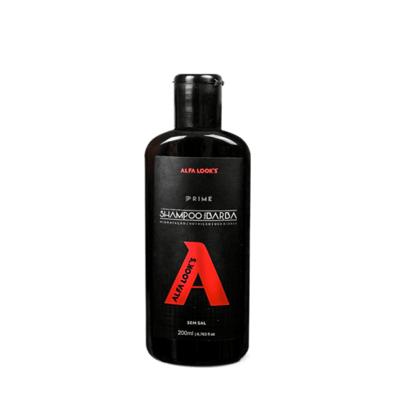 Shampoo pra Barba Alfa Looks - 200mL