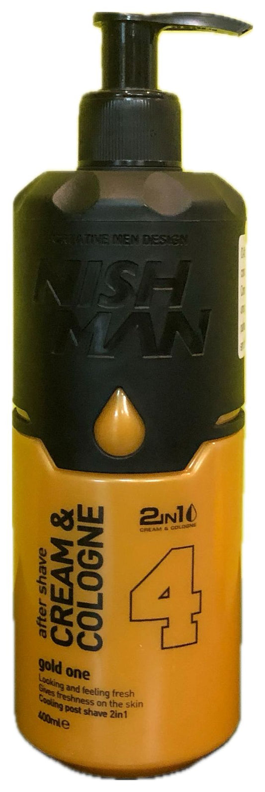 Aftershave creme Gold One 4 Nishman - 400mL